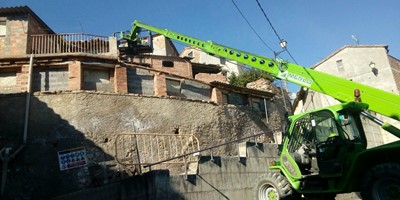 Demolicion en Huesca
